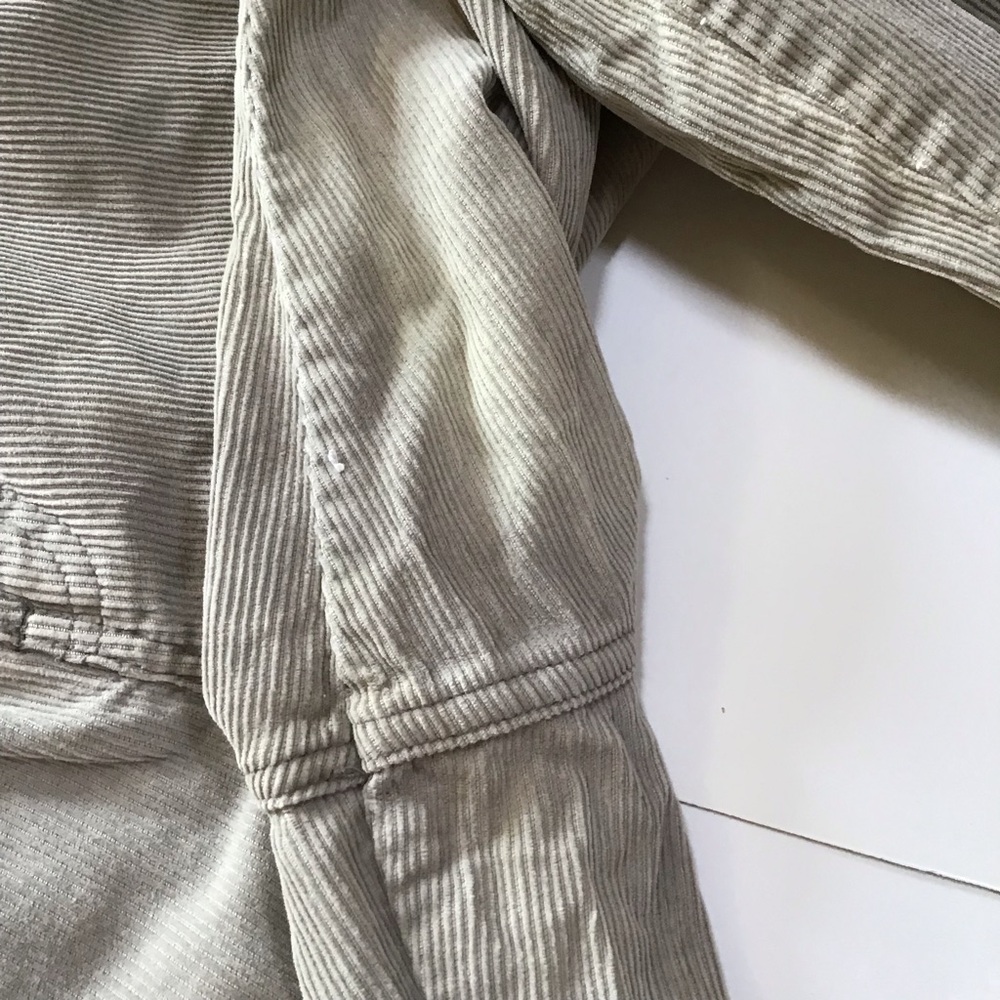 Route 66 Pants Mens Sz 42x30 Beige Corduroy Loose Fit Y2K Vintage Standard Wale - Picture 11 of 15
